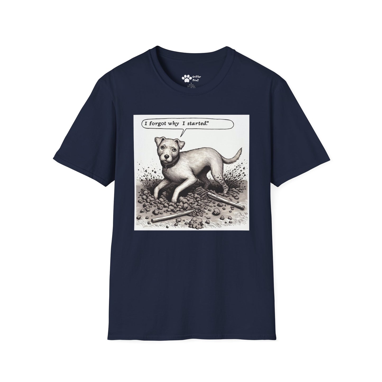 Digging Dog T-Shirt