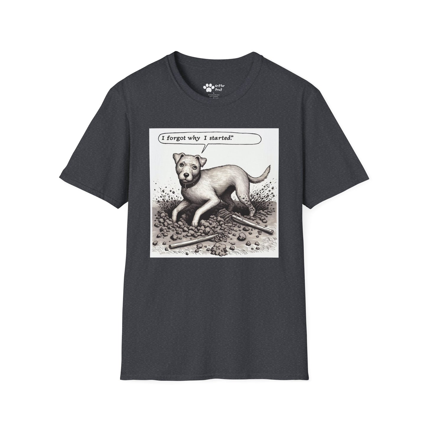 Digging Dog T-Shirt