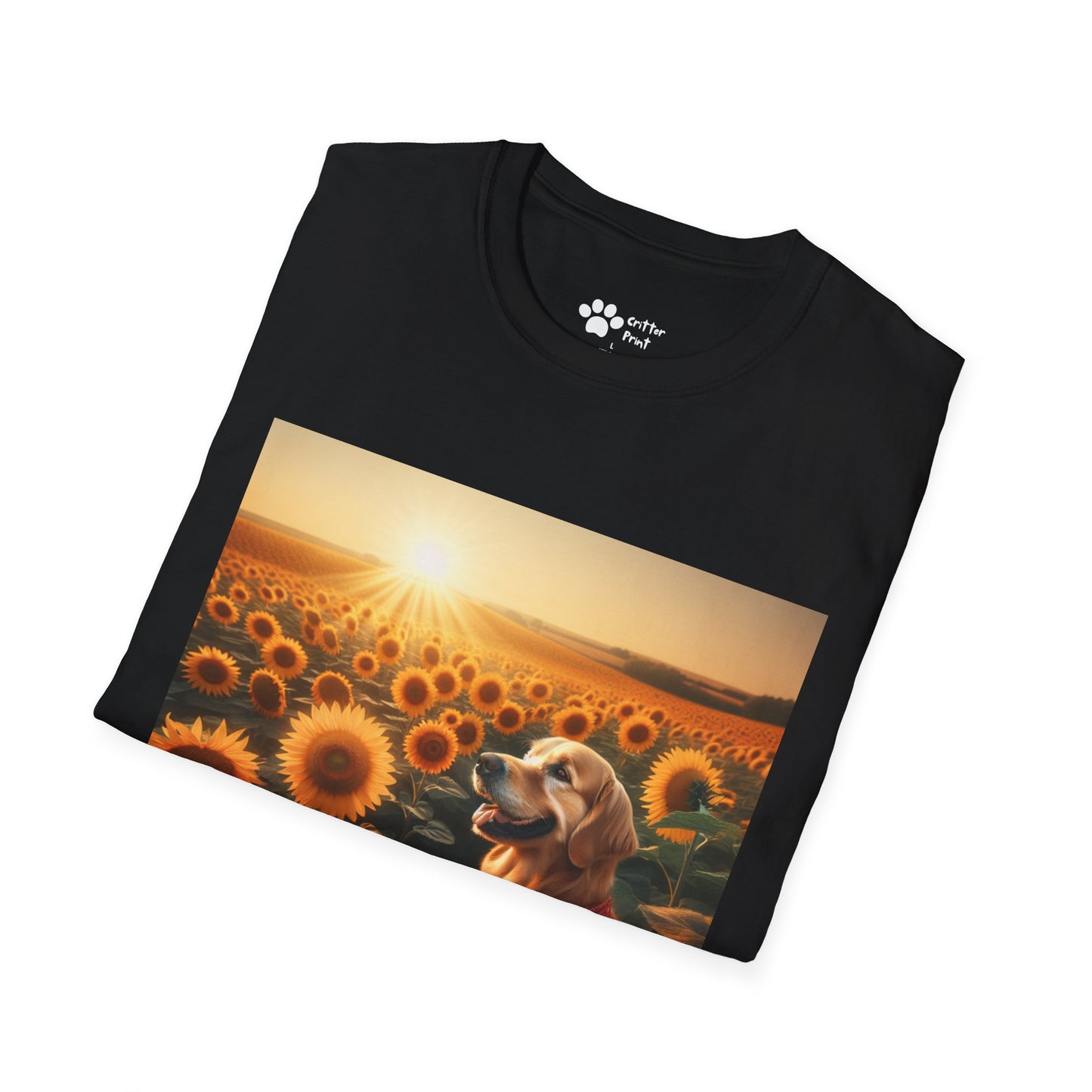 Sunflower Dog T-Shirt