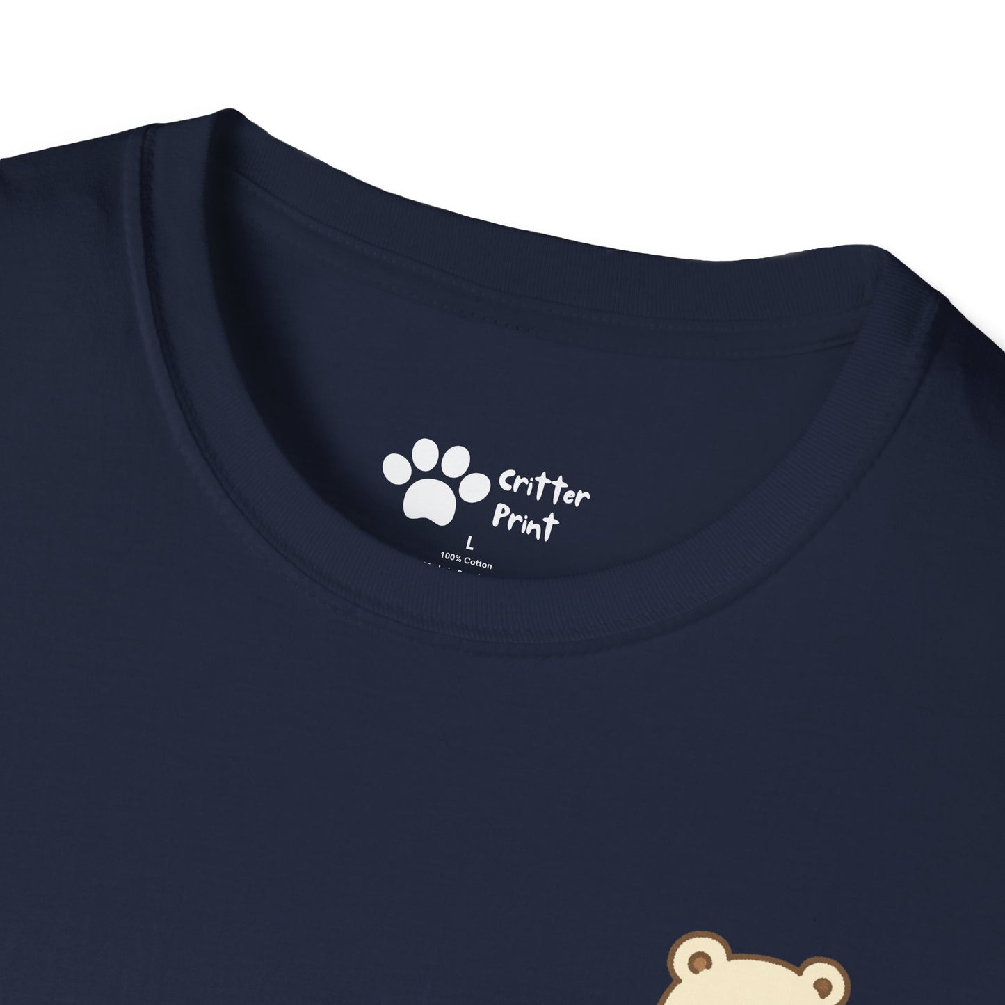 Honey Bear Pec Logo T-Shirt