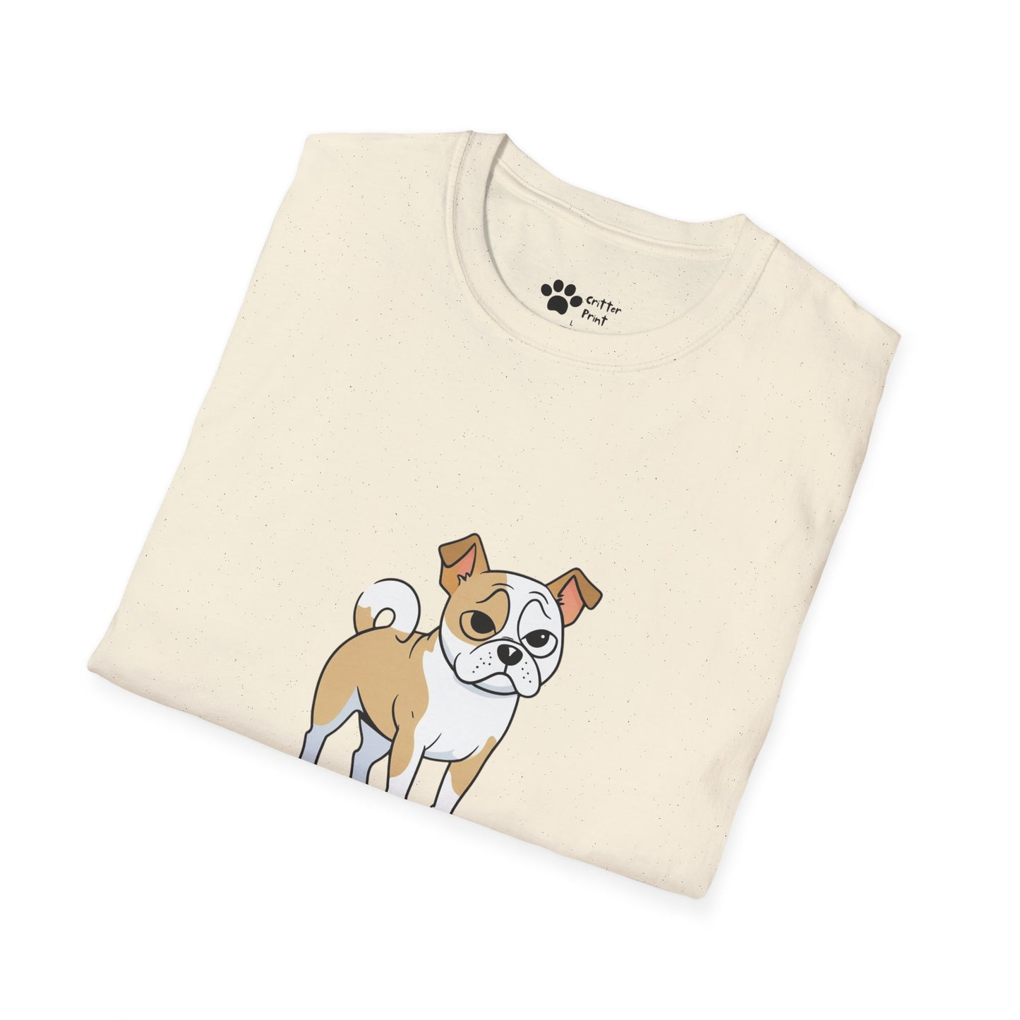 Cartoon Pug Terrier T-Shirt