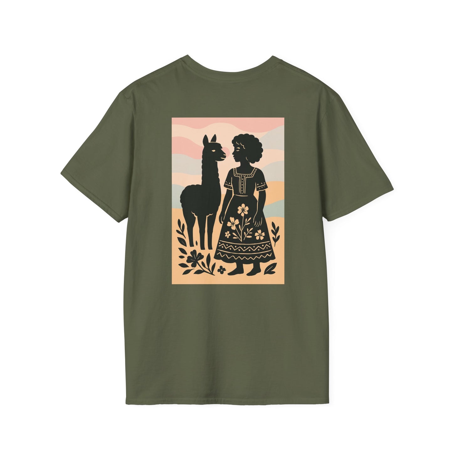Lady and Alpaca T-Shirt