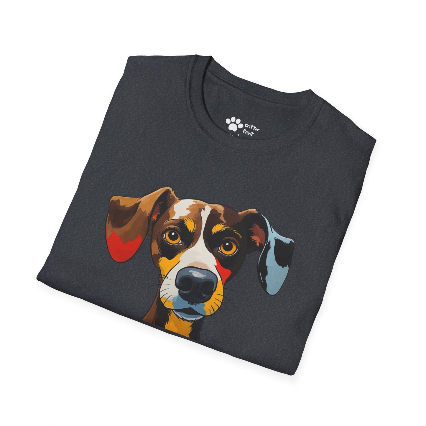 Calm Colorful Dog T-Shirt