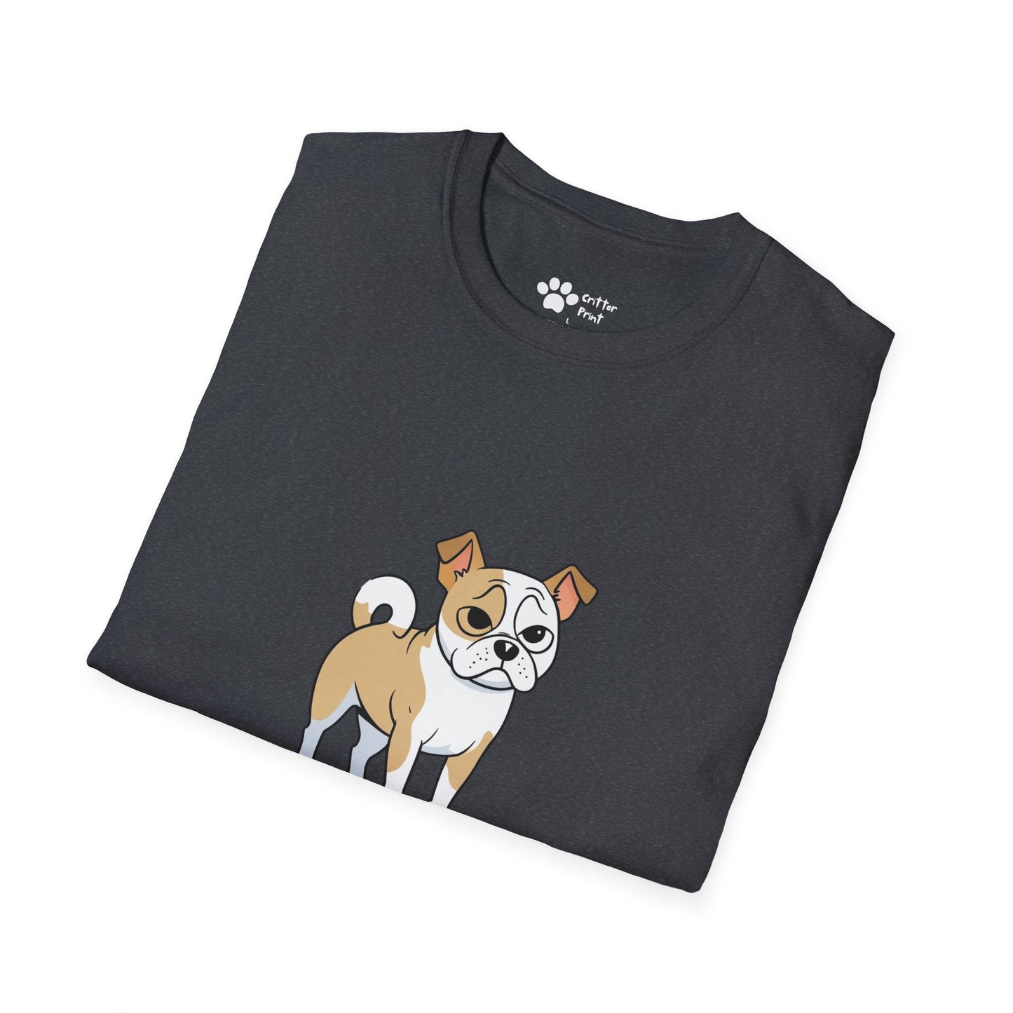 Cartoon Pug Terrier T-Shirt