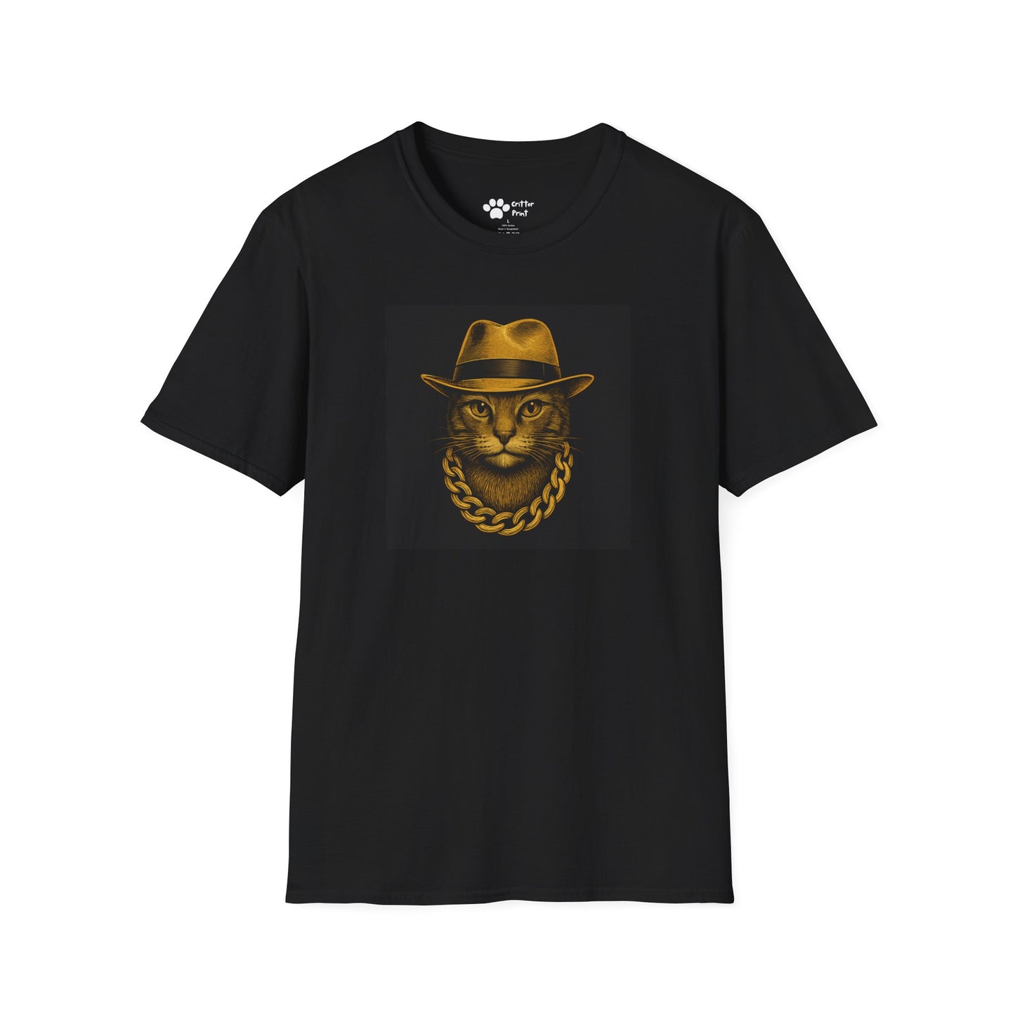 Dapper Chain Cat T-Shirt