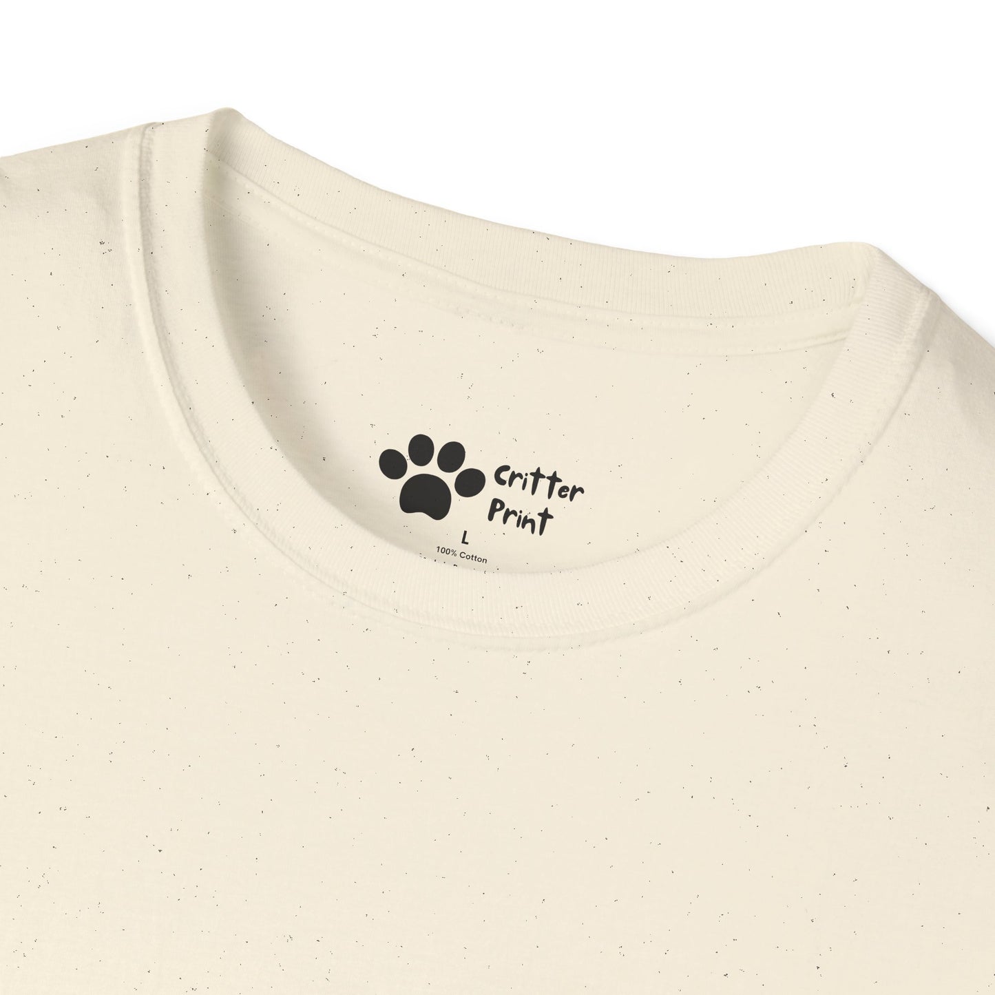 White and Brown Spotted Dog T-Shirt