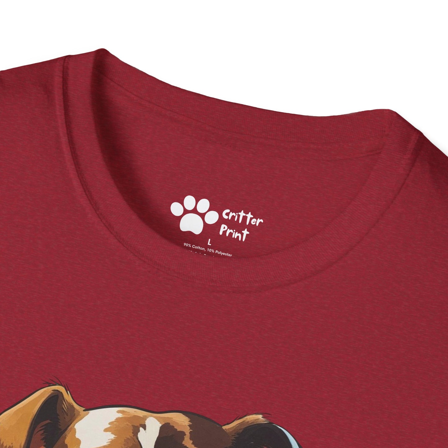 Calm Colorful Dog T-Shirt