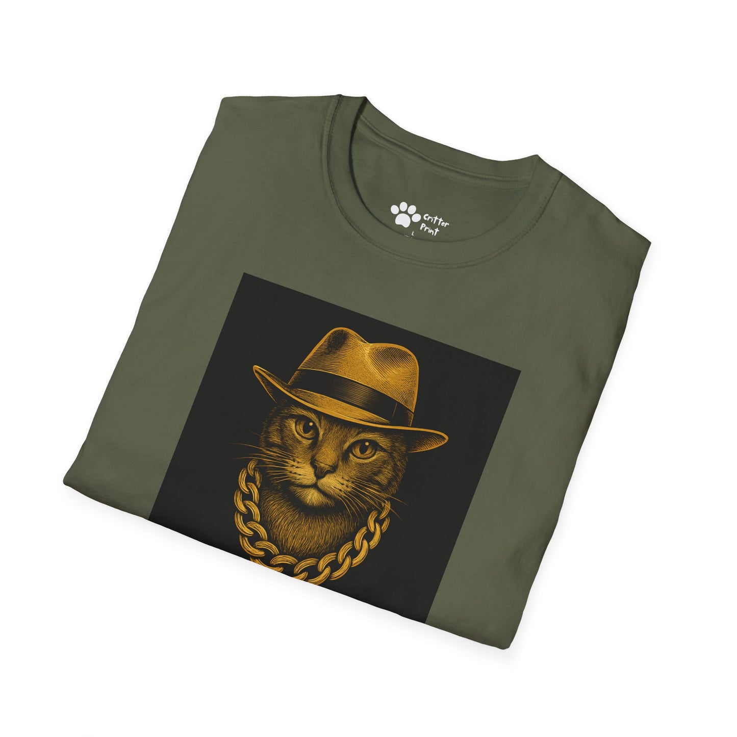 Dapper Chain Cat T-Shirt