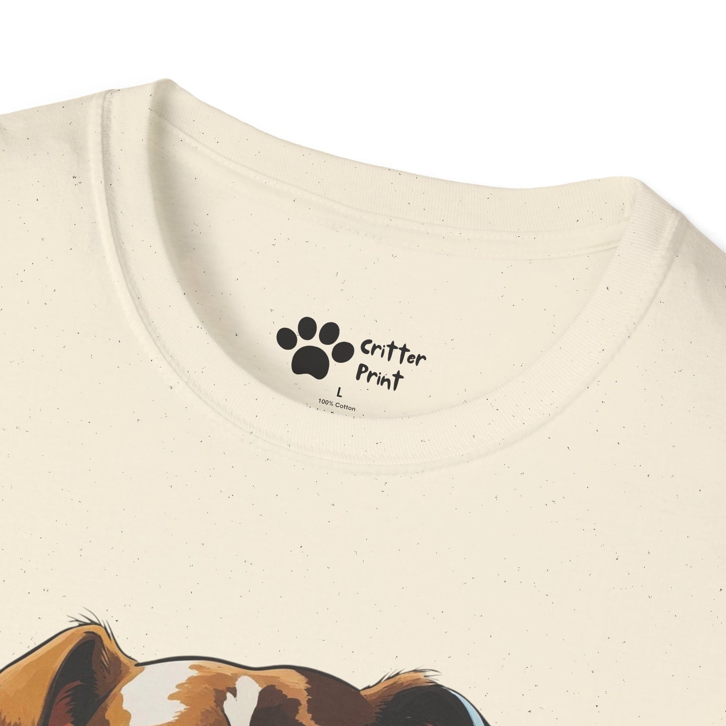 Calm Colorful Dog T-Shirt