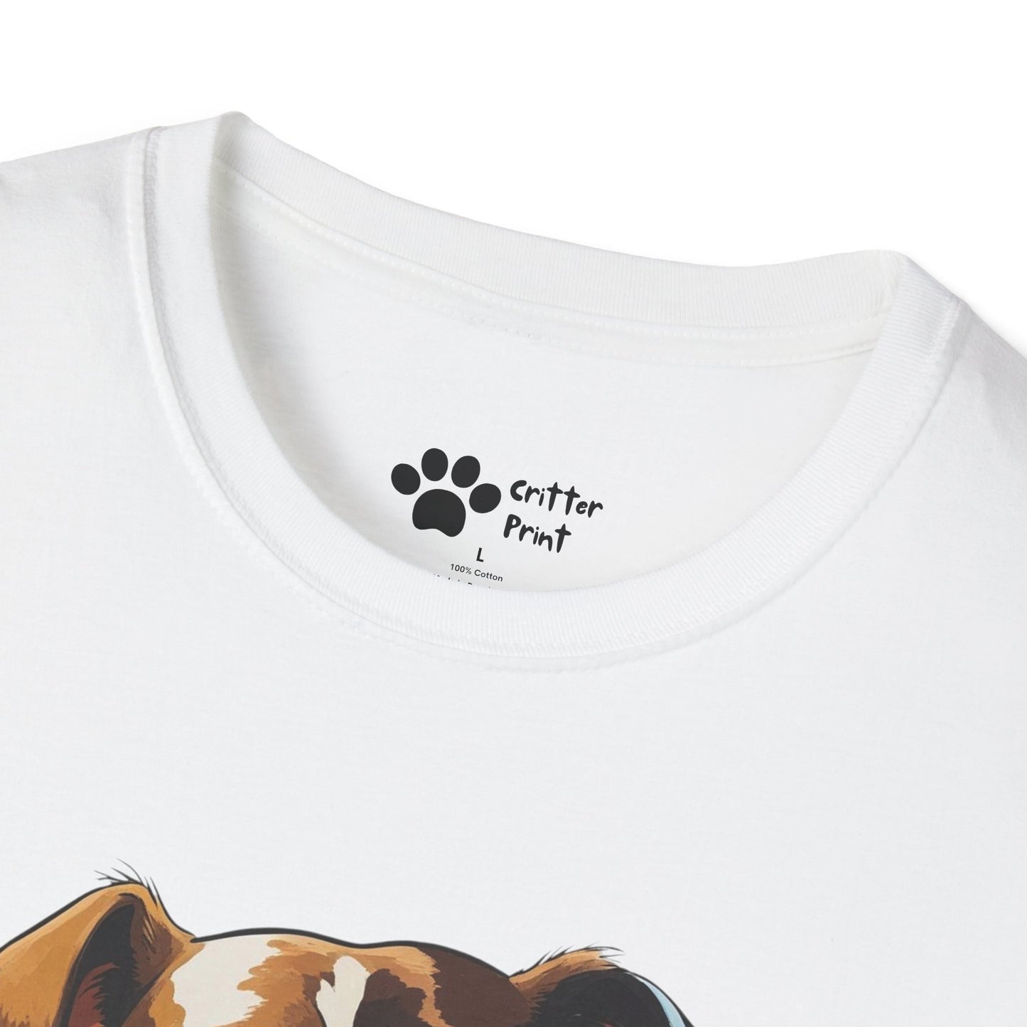 Calm Colorful Dog T-Shirt