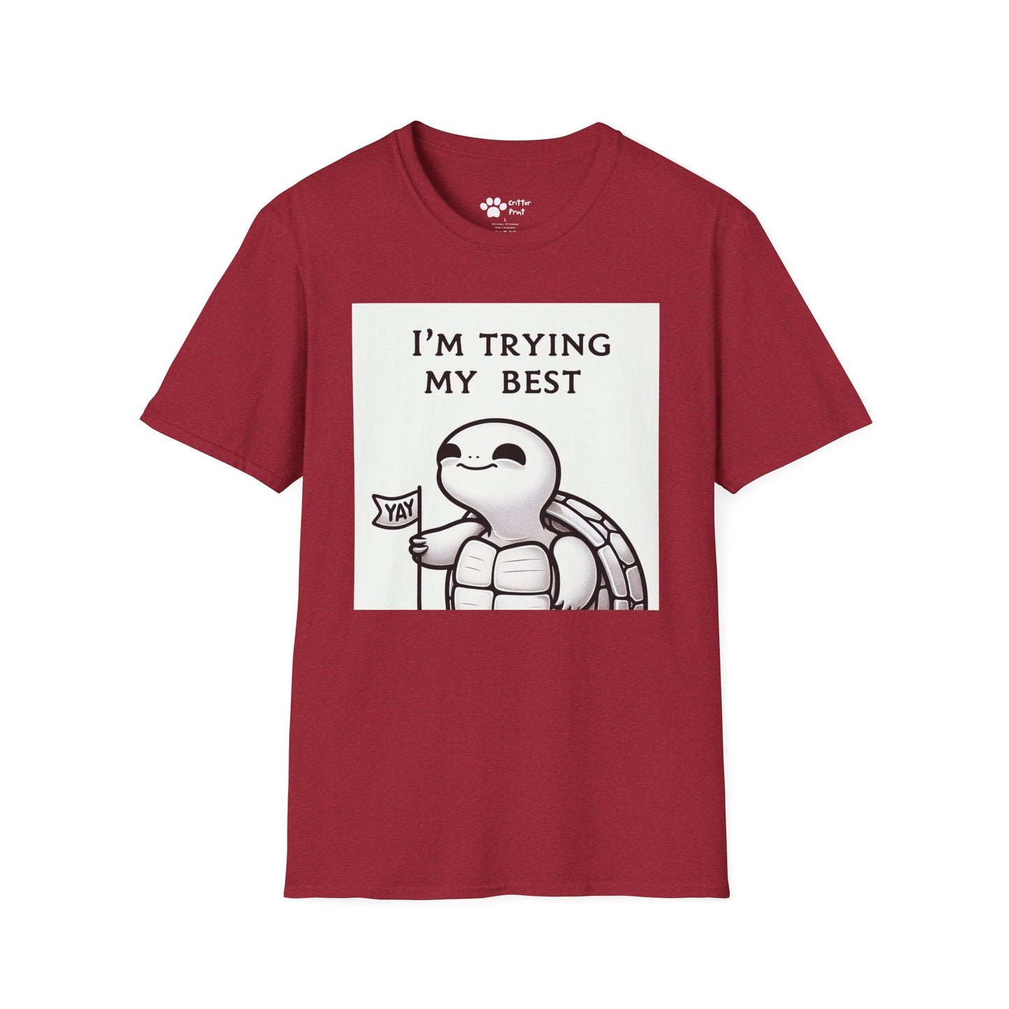 Try Your Best Turtle T-Shirt