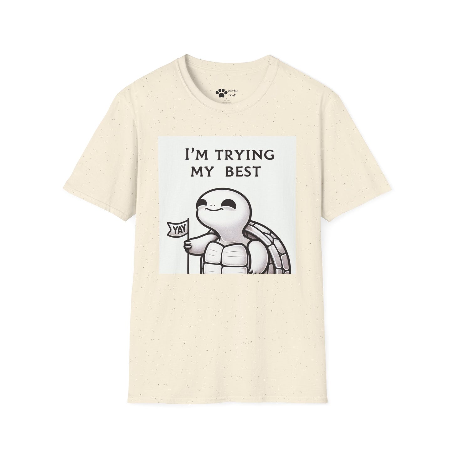 Try Your Best Turtle T-Shirt