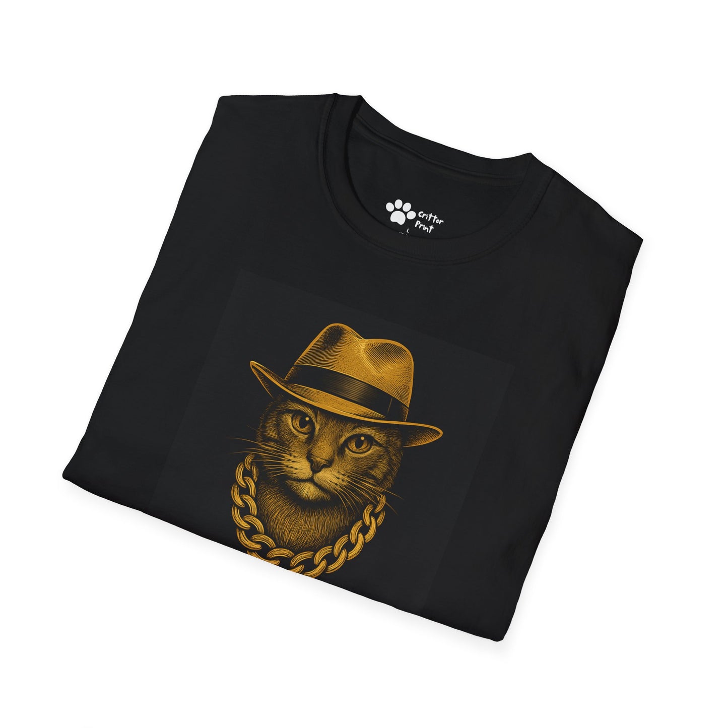 Dapper Chain Cat T-Shirt
