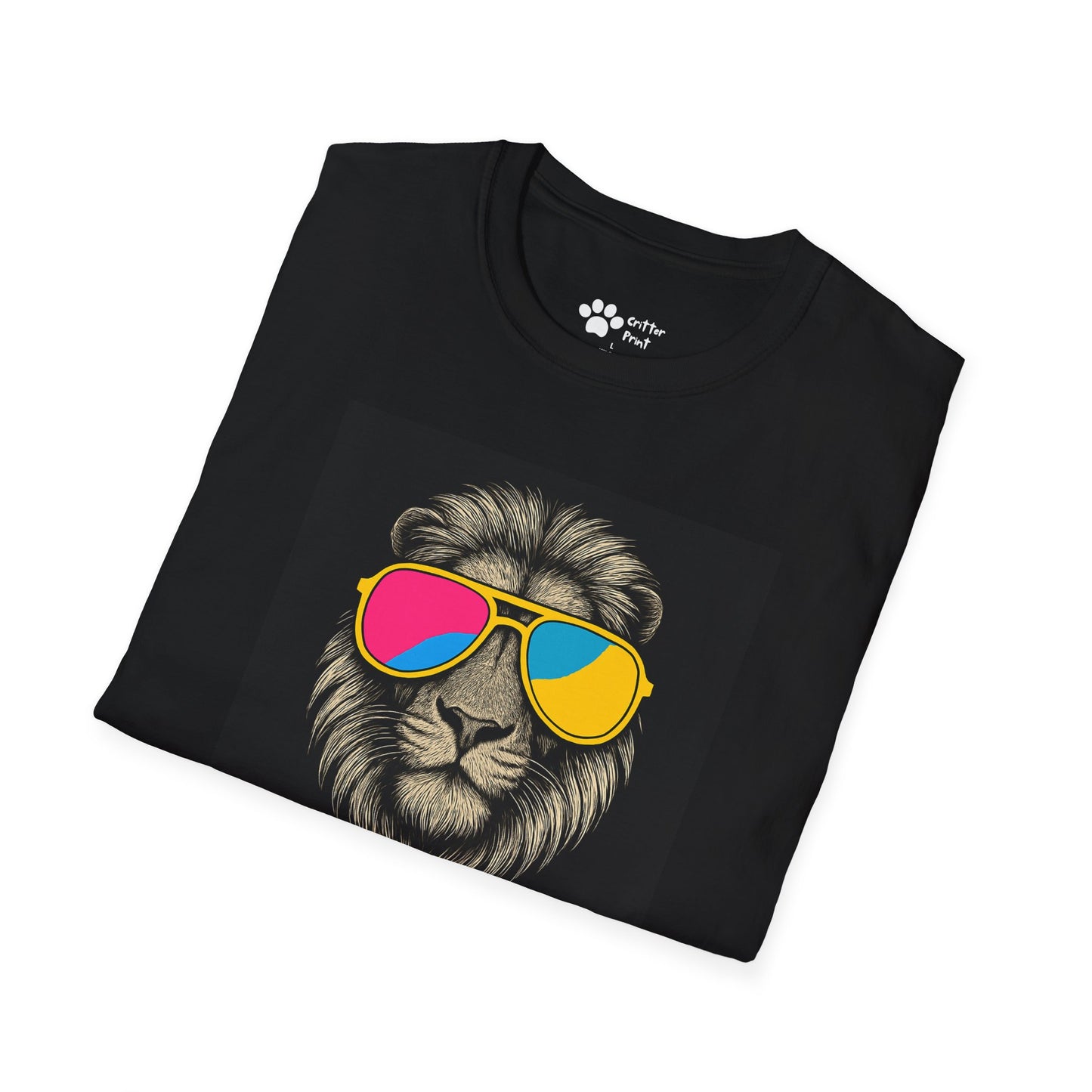 Lion in Sunglasses T-Shirt