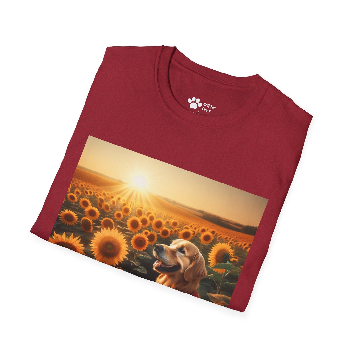Sunflower Dog T-Shirt