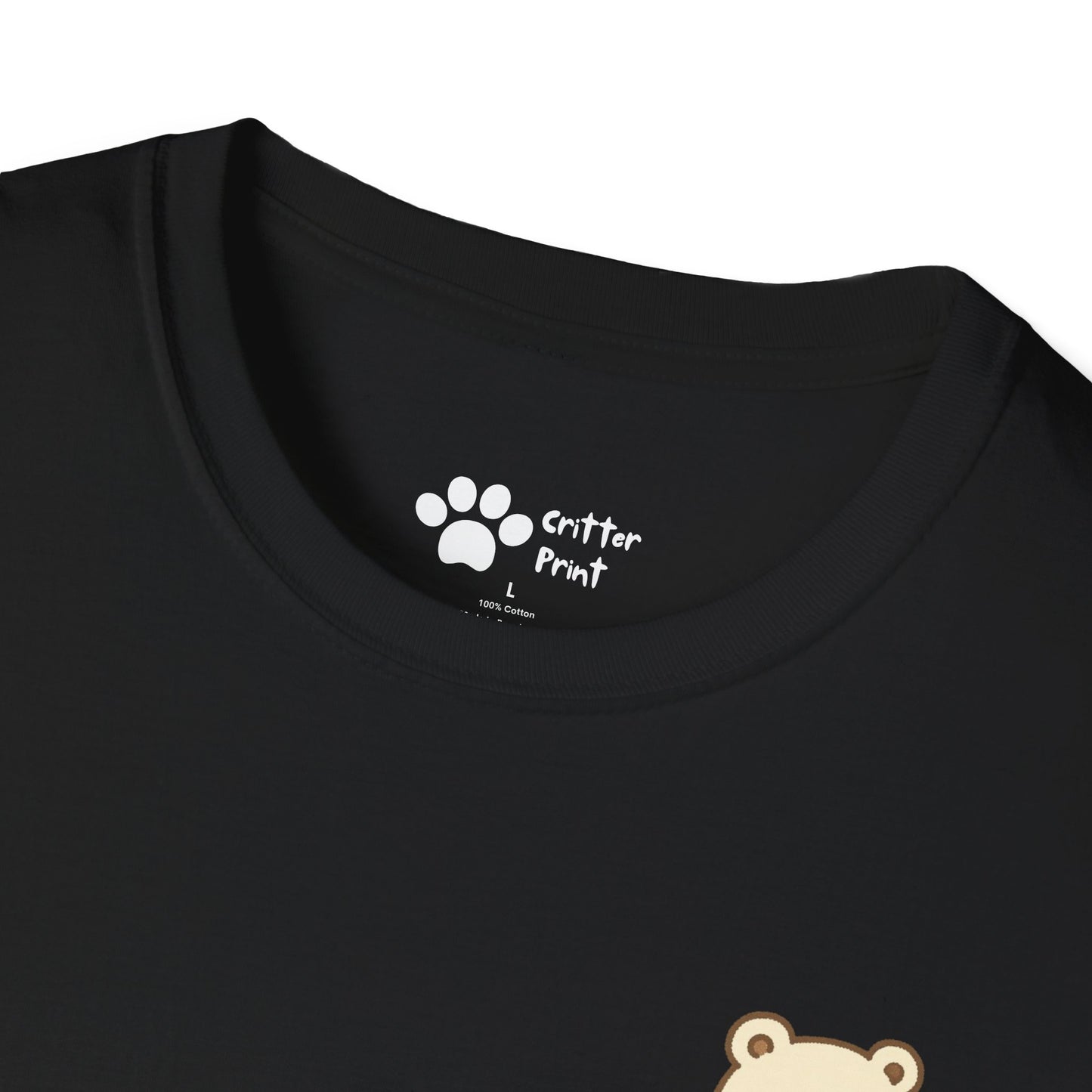 Honey Bear Pec Logo T-Shirt