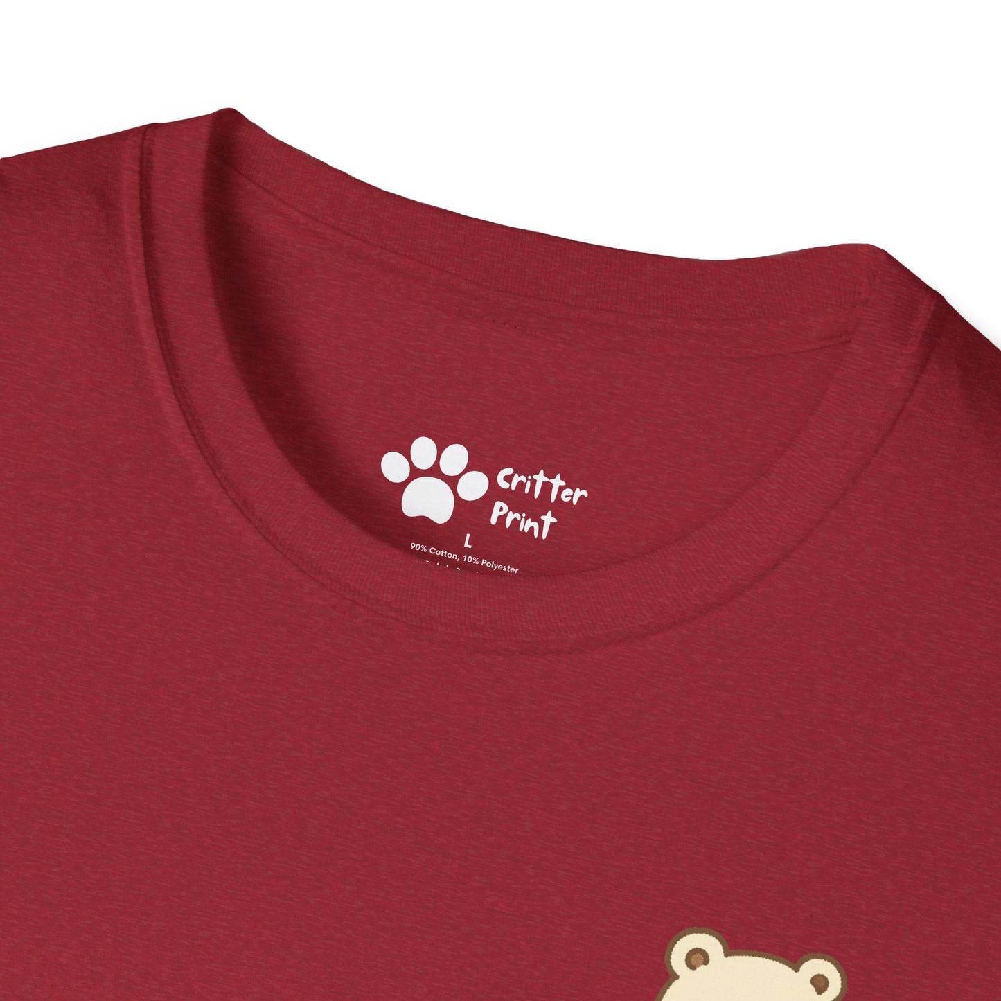 Honey Bear Pec Logo T-Shirt