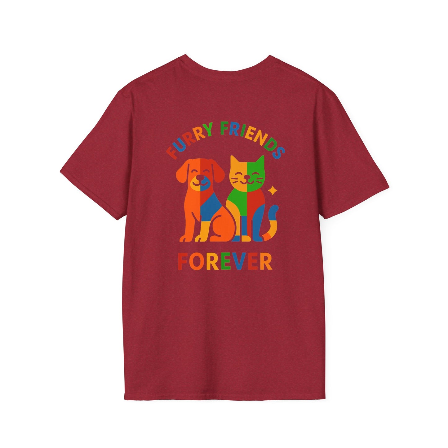 Furry Friends Back T-Shirt