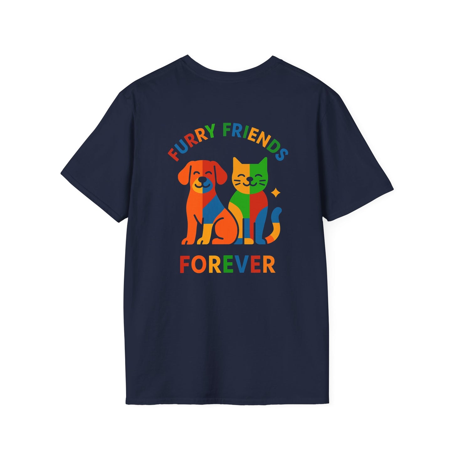 Furry Friends Back T-Shirt