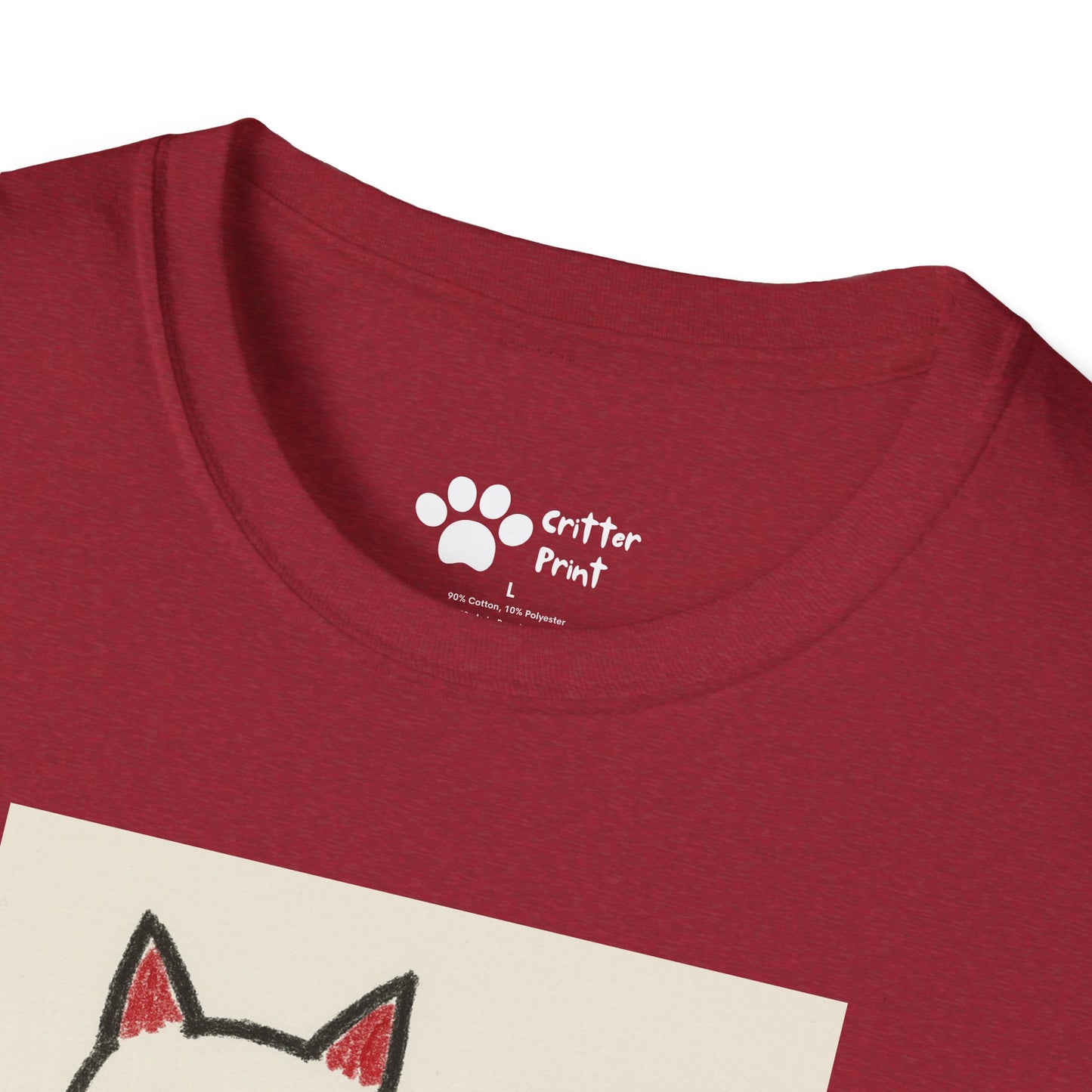 Cat Drawing T-Shirt