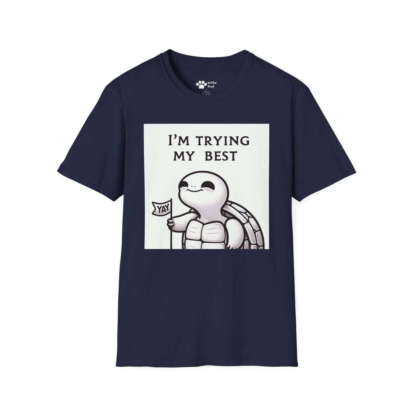 Try Your Best Turtle T-Shirt