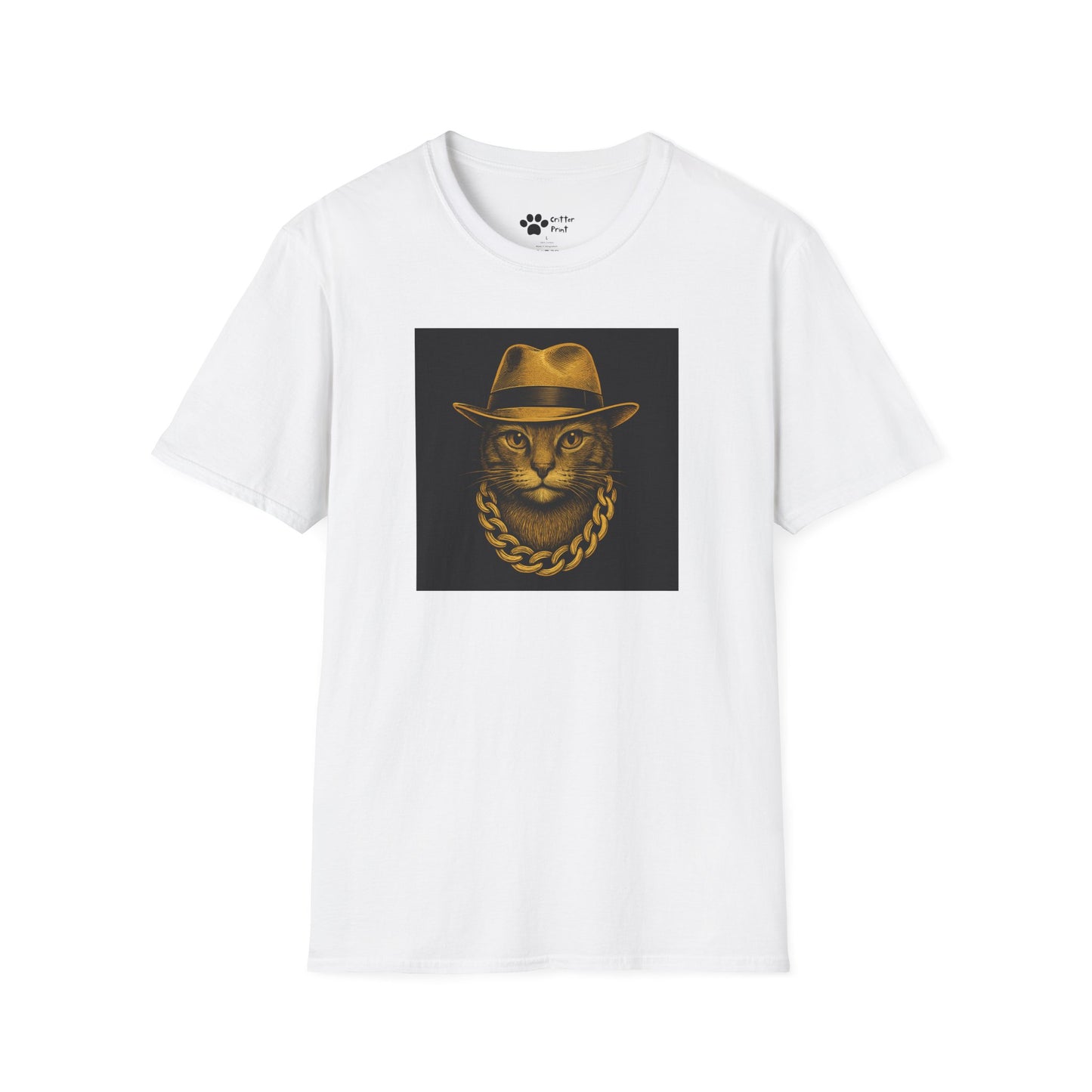 Dapper Chain Cat T-Shirt