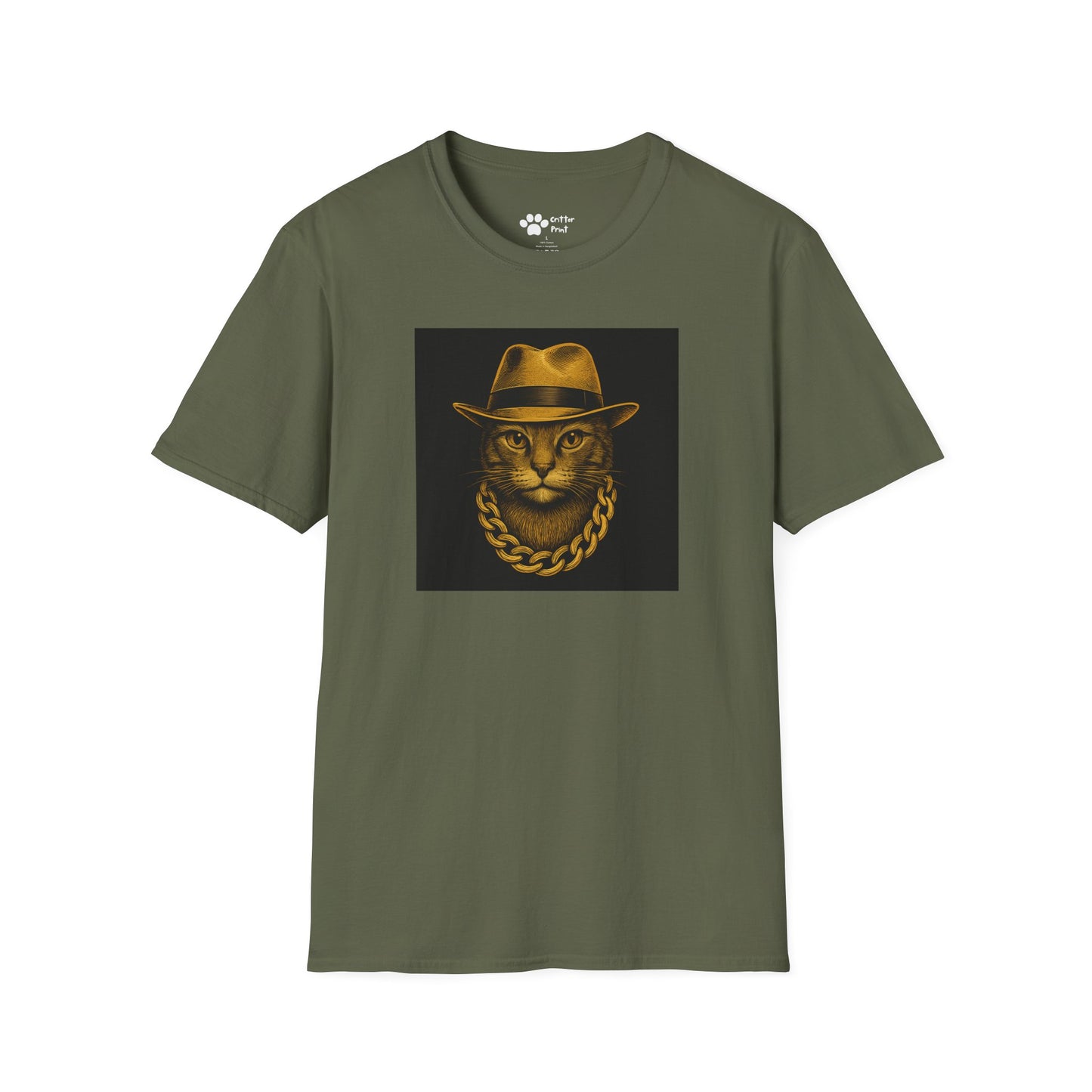 Dapper Chain Cat T-Shirt