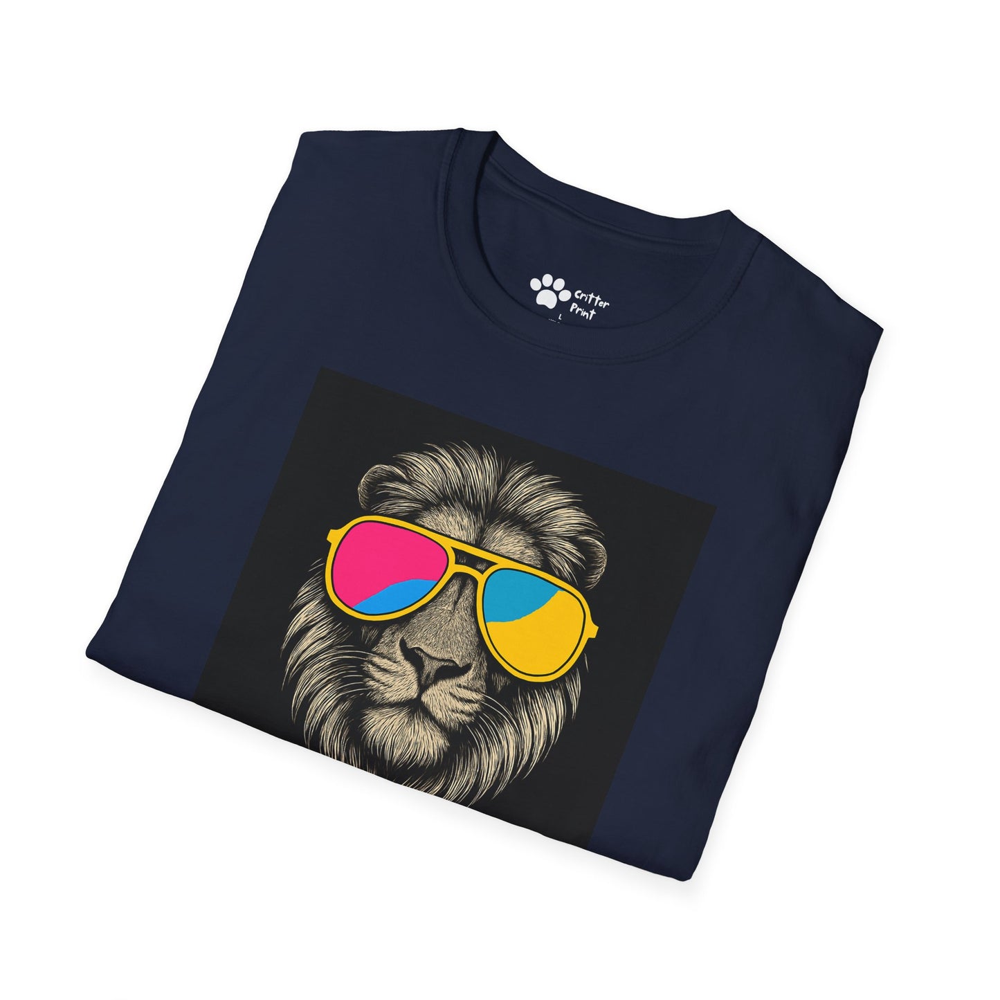 Lion in Sunglasses T-Shirt