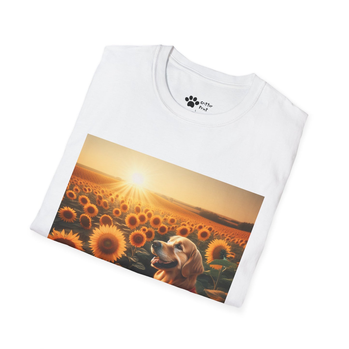 Sunflower Dog T-Shirt