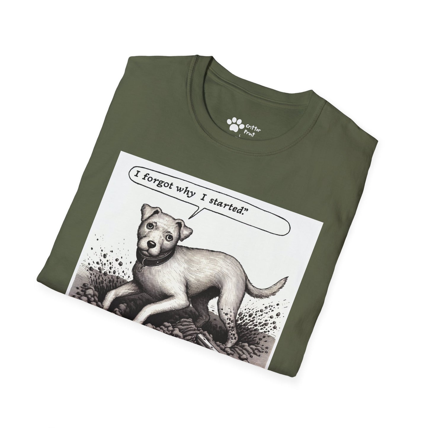 Digging Dog T-Shirt