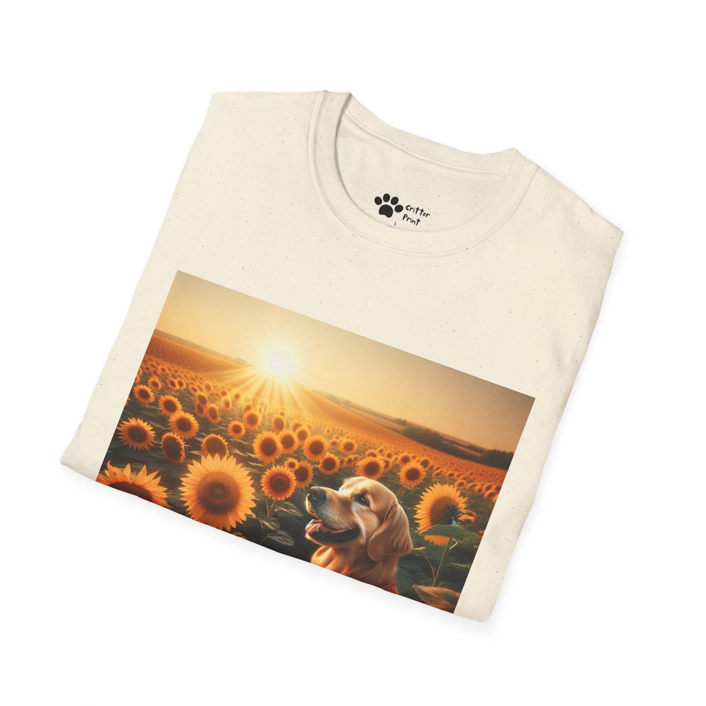 Sunflower Dog T-Shirt