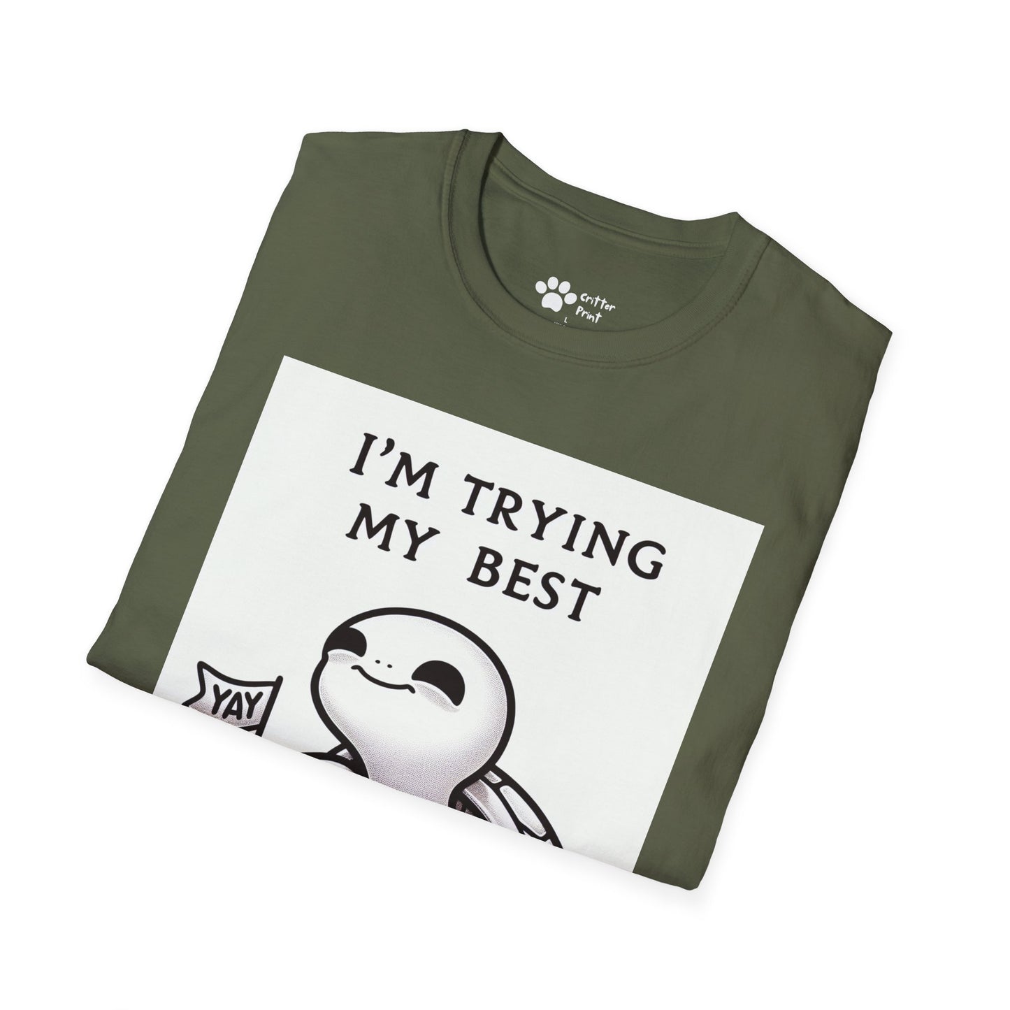 Try Your Best Turtle T-Shirt