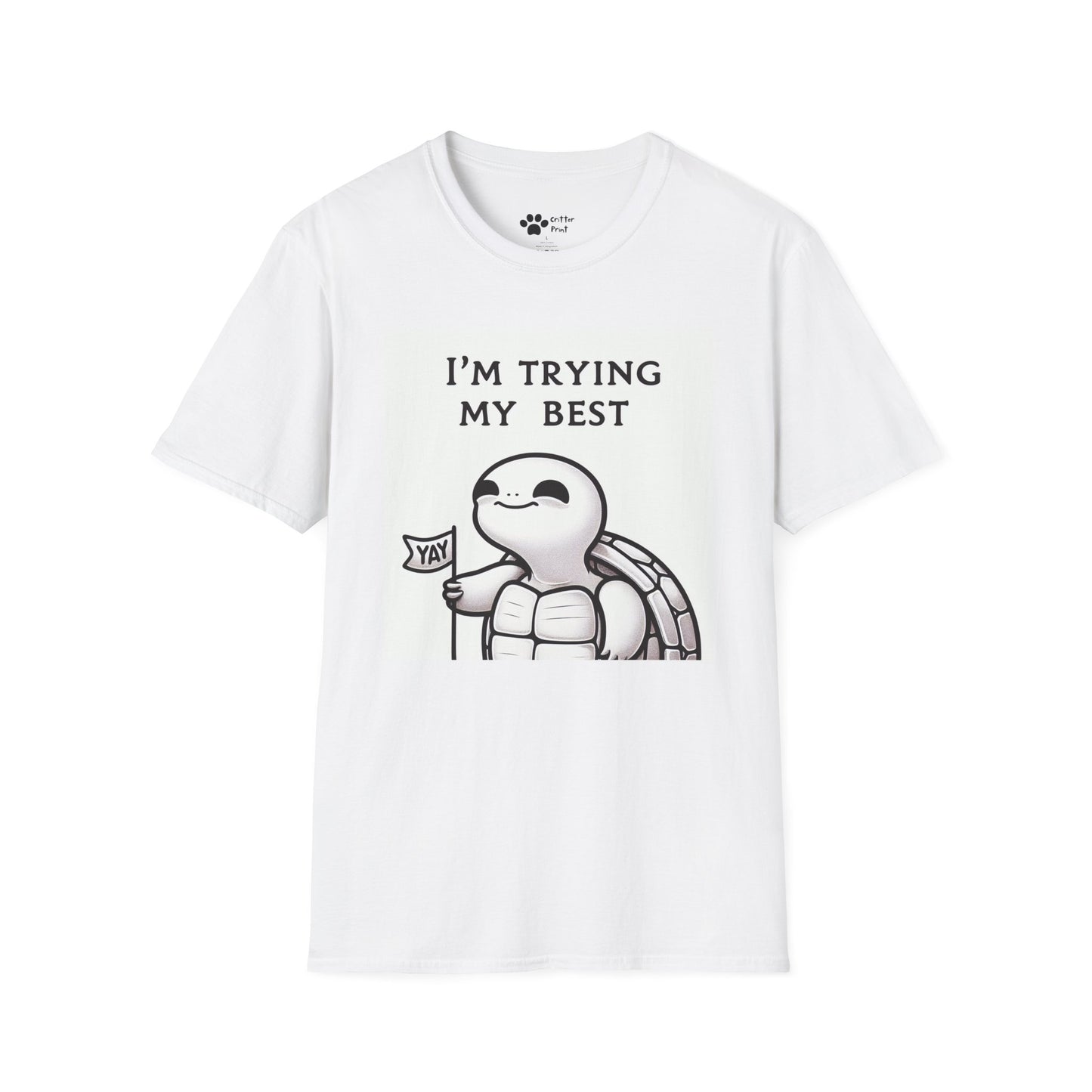 Try Your Best Turtle T-Shirt