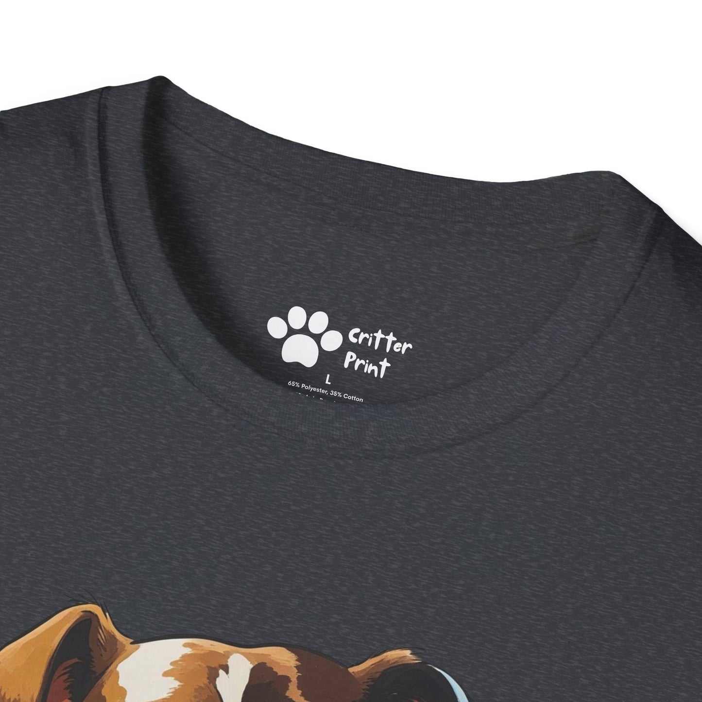 Calm Colorful Dog T-Shirt
