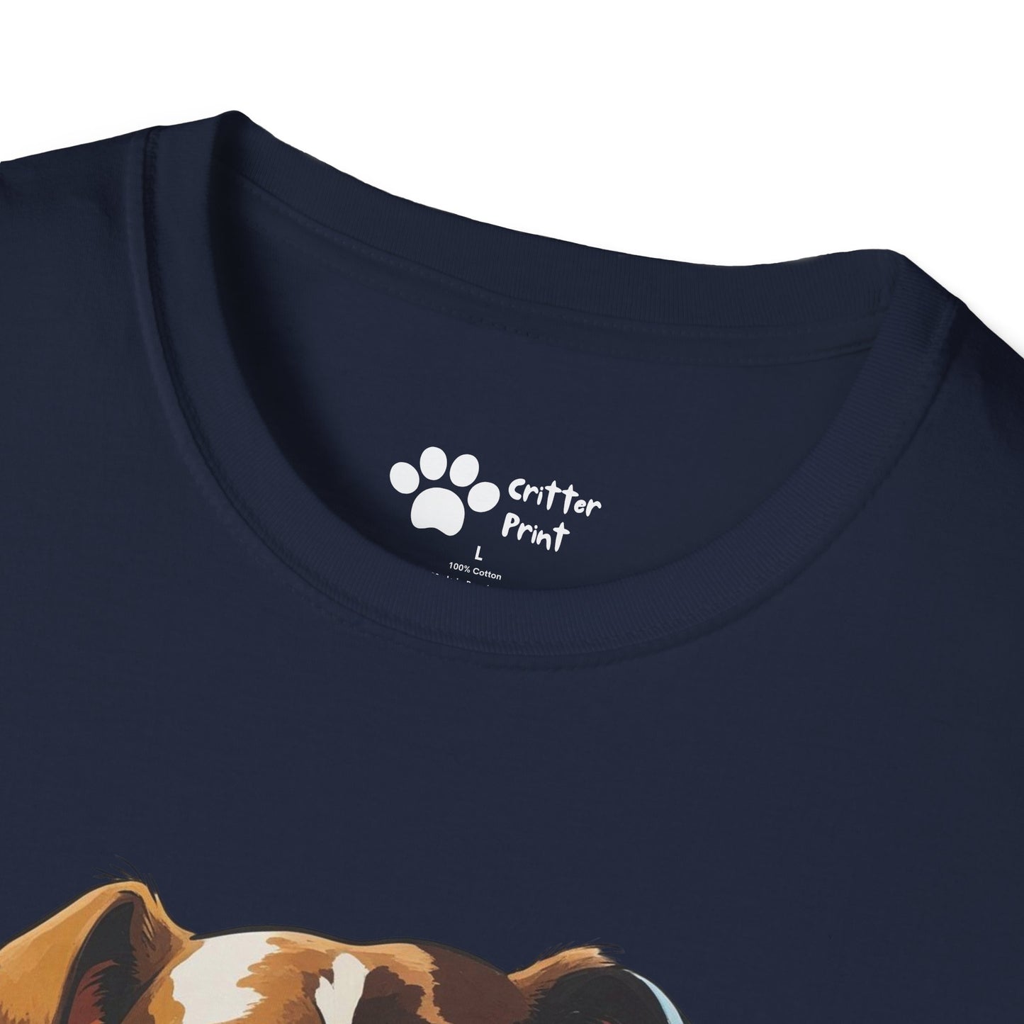 Calm Colorful Dog T-Shirt