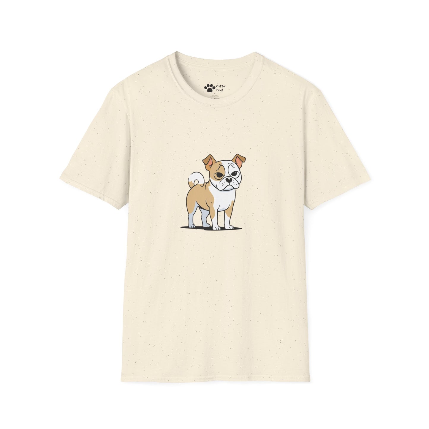 Cartoon Pug Terrier T-Shirt