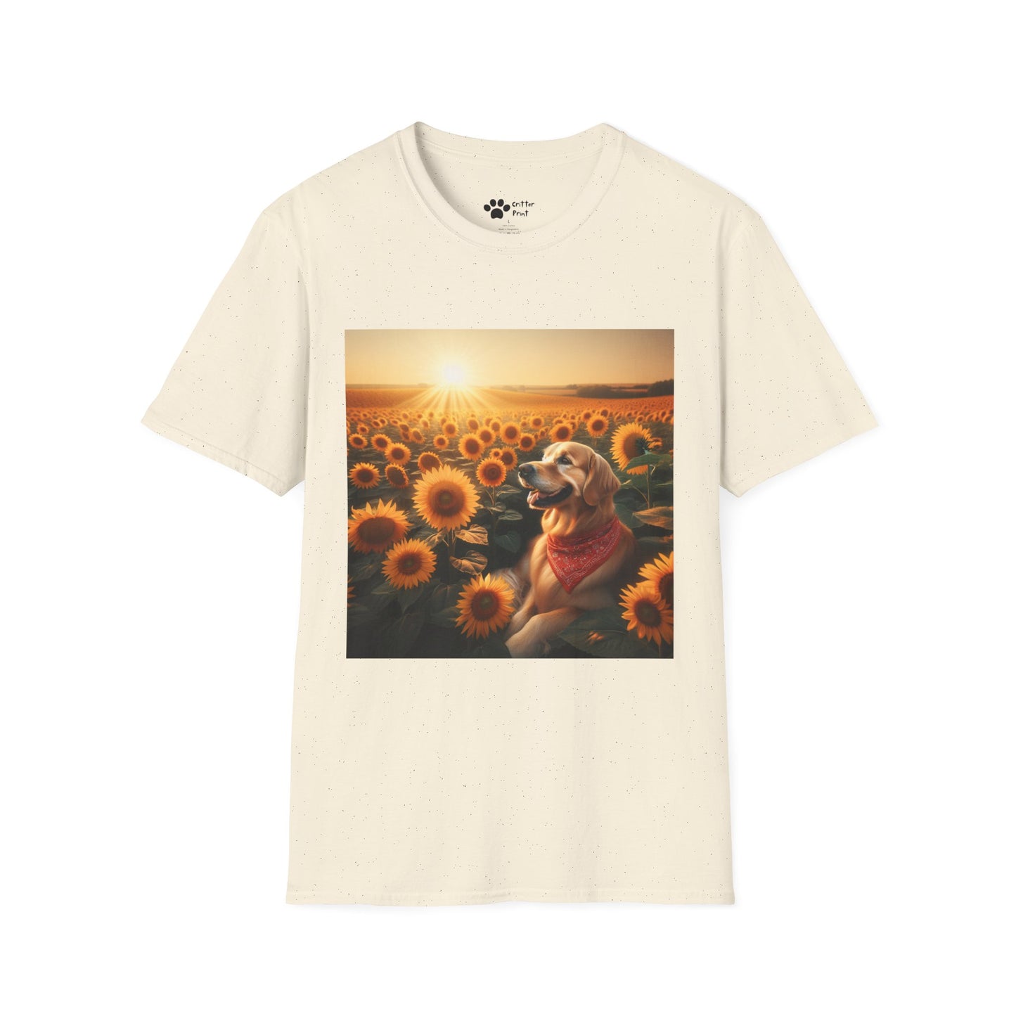 Sunflower Dog T-Shirt