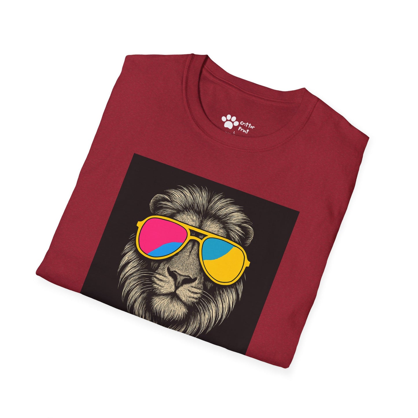 Lion in Sunglasses T-Shirt