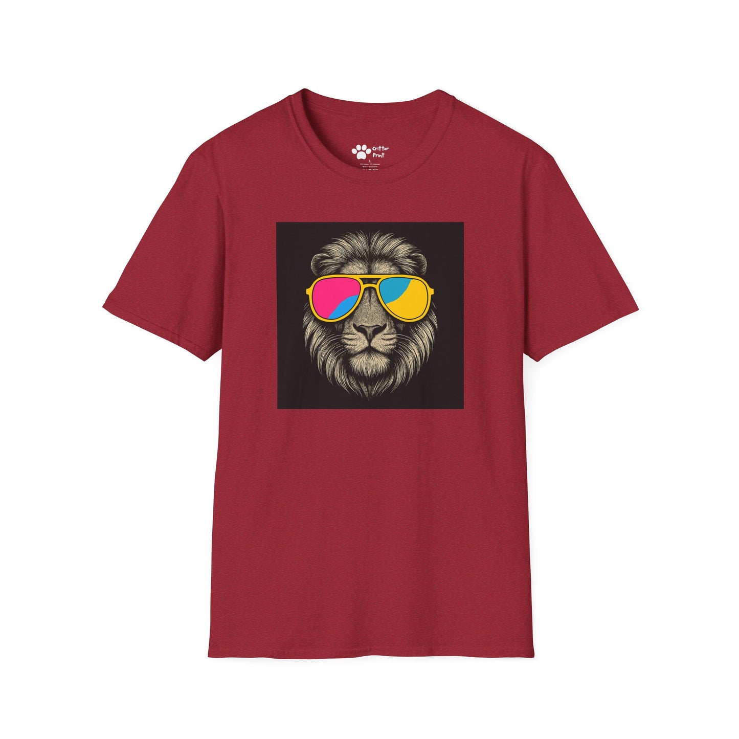 Lion in Sunglasses T-Shirt