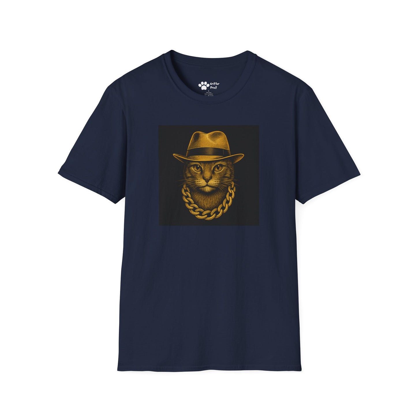 Dapper Chain Cat T-Shirt