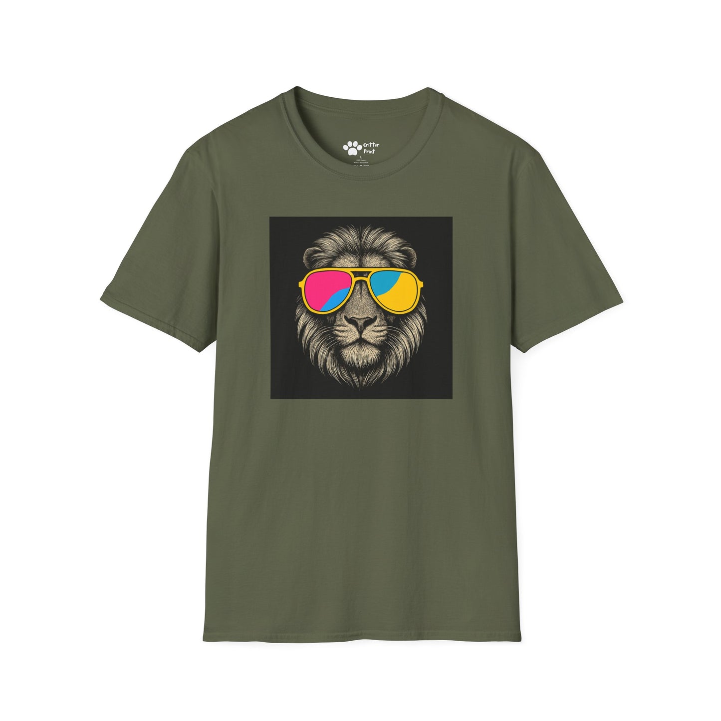 Lion in Sunglasses T-Shirt