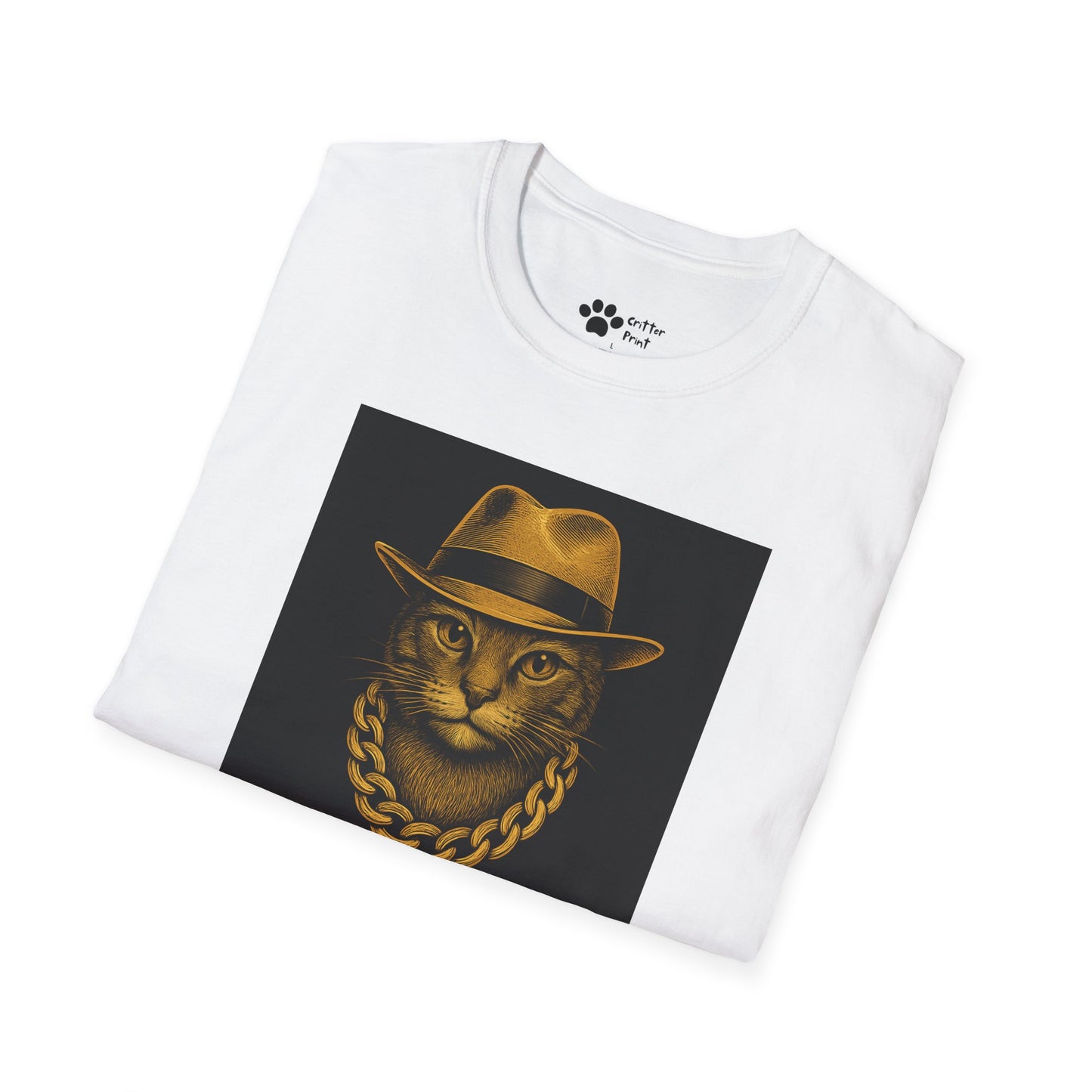 Dapper Chain Cat T-Shirt