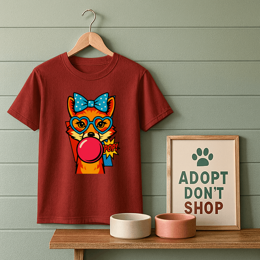 Pop Art Fox T-Shirt