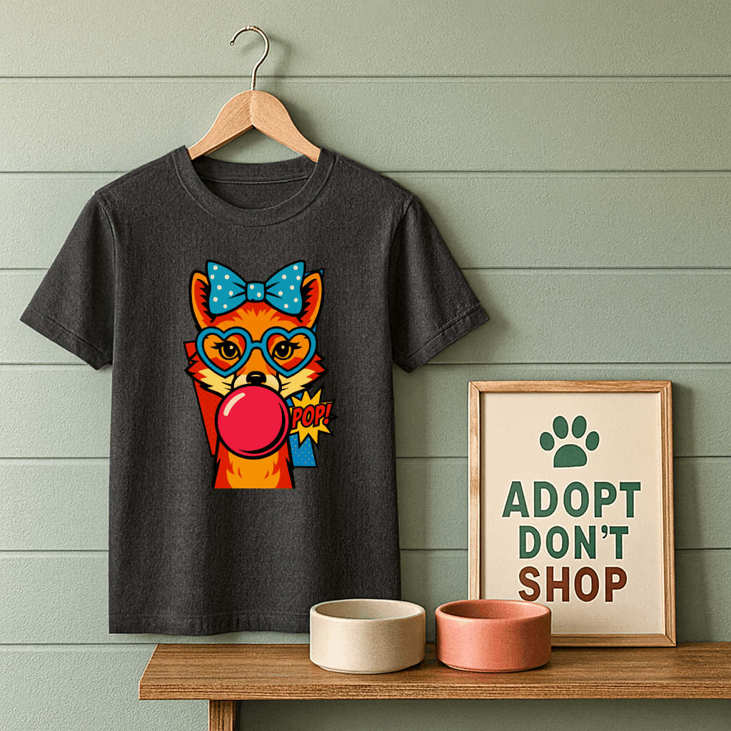 Pop Art Fox T-Shirt
