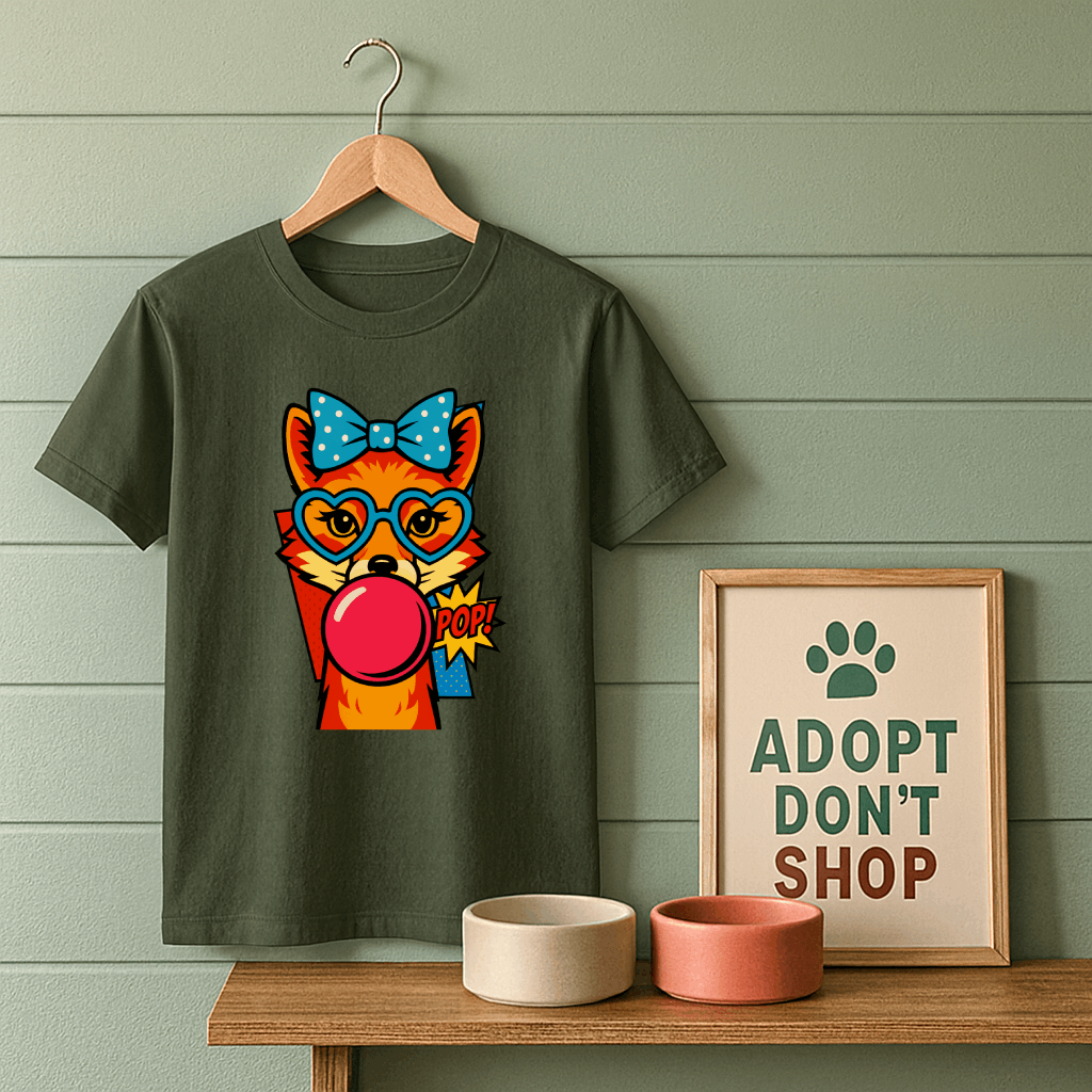 Pop Art Fox T-Shirt