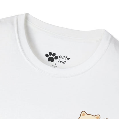 Butterfly Cat Pec Logo T-Shirt