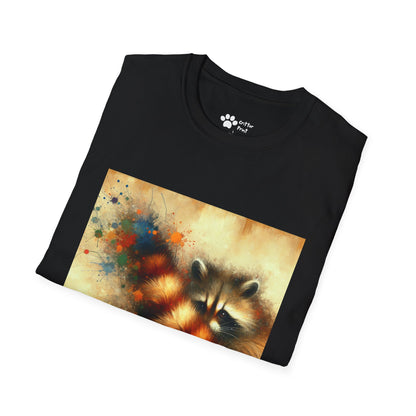 Abstract Raccoon T-Shirt