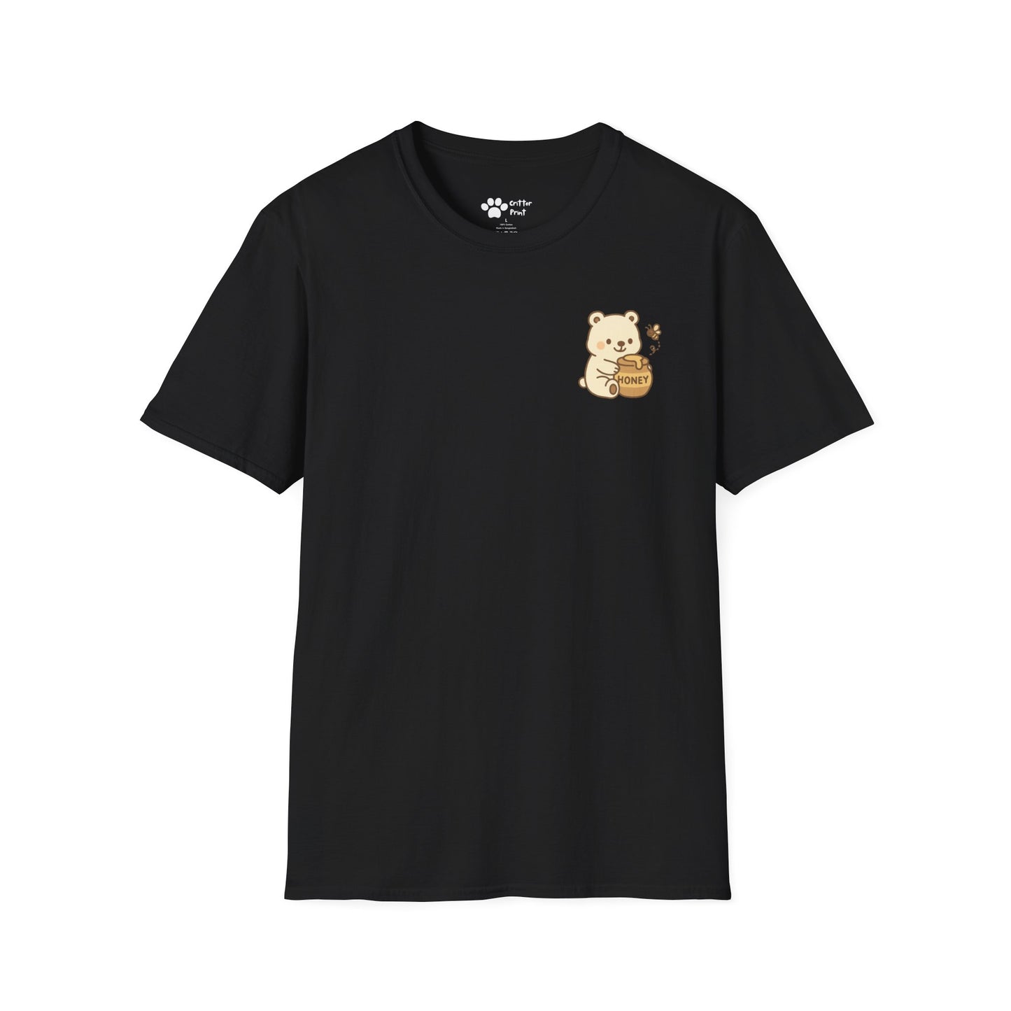 Honey Bear Pec Logo T-Shirt