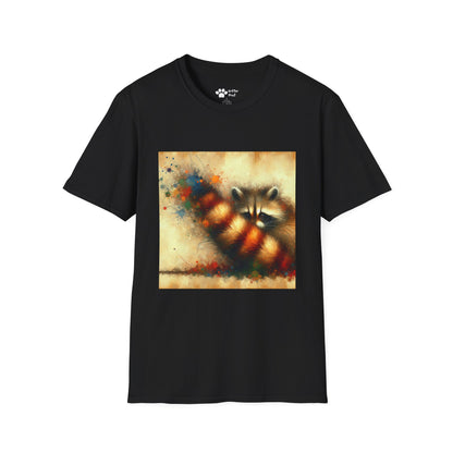 Abstract Raccoon T-Shirt