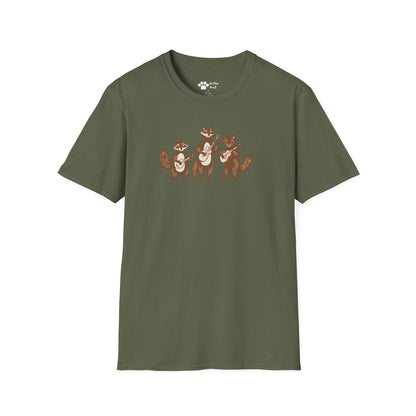 Banjo Raccoons T-Shirt